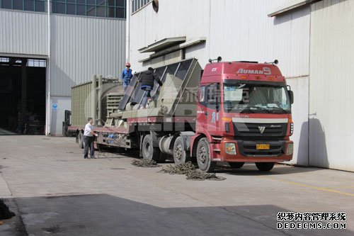 石膏粉设备发往山东平邑